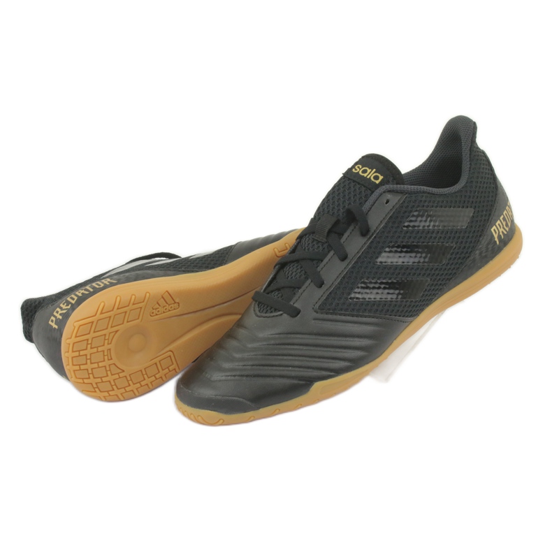 Unutarnje cipele adidas Predator 19.4 In Sala M F35633 crno 5