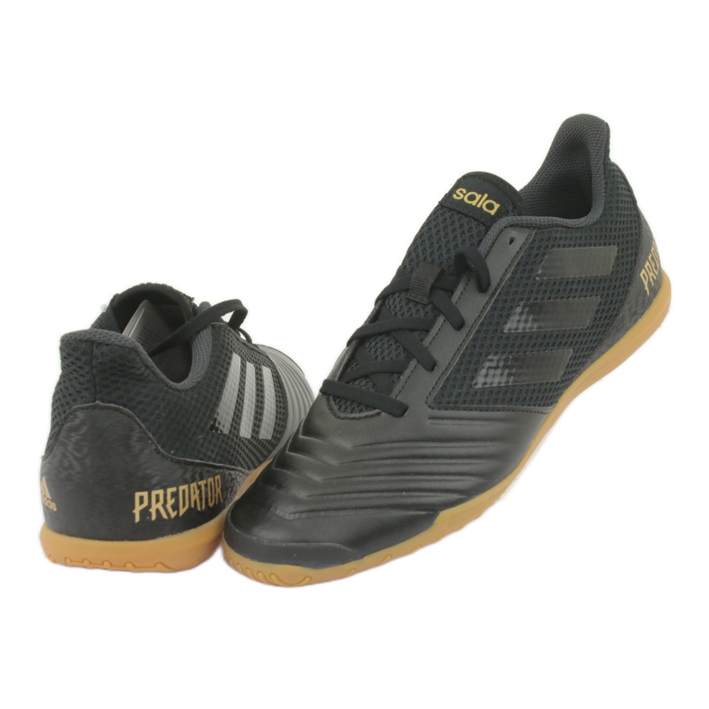 Unutarnje cipele adidas Predator 19.4 In Sala M F35633 crno 4