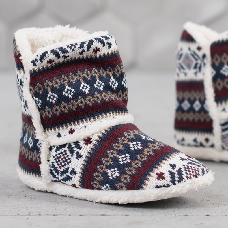 Tople VINCEZA papuče višebojan 1