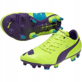 Kopačke Puma Evo Power 2 Fg M 102945 04 žuta boja žuta boja 1