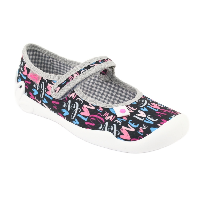 Befado dječje cipele 114Y373 tamnoplava ružičasta višebojan 1