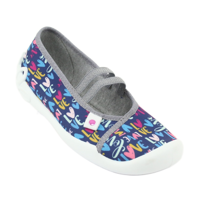 Befado dječje cipele 116Y260 mornarsko plava ružičasta raznobojna 2