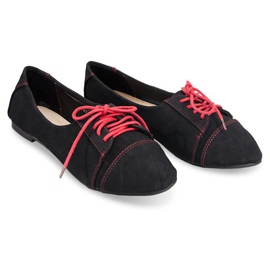 Jazz tenisice 3-23 crne crna ružičasta 1