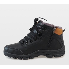 Crne izolirane čizme za snijeg A1833-1 crno 3