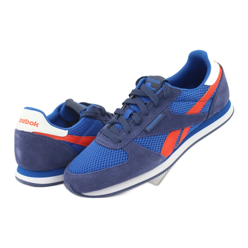 Reebok Royal Cl Jogger M V68437 plava narančasta 4