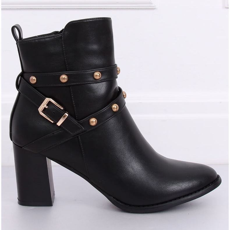 Crne čizme s visokim potpeticama 7968-GA Crne crna 2