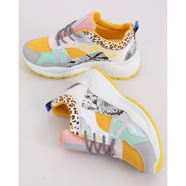 NB317P Žute sportske cipele raznobojna 1