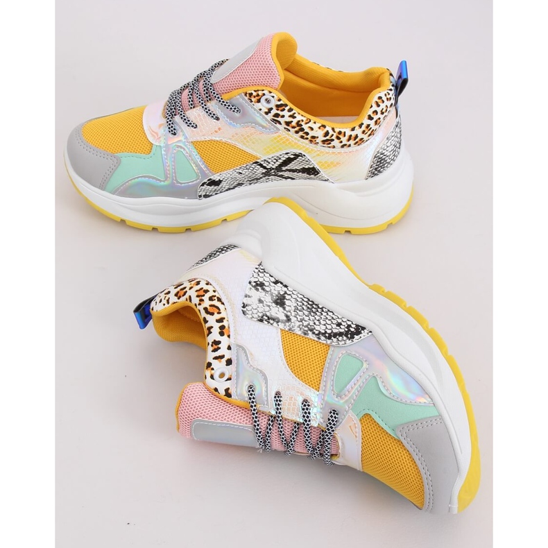 NB317P Žute sportske cipele višebojan 1