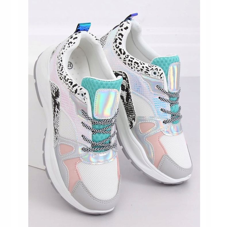 NB317P Bijele sportske cipele višebojan 2