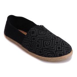 Lanene espadrile B211-2 crne tenisice crno 1