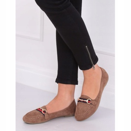 Ženske mokasine bež boje B2027 Khaki kaki 1