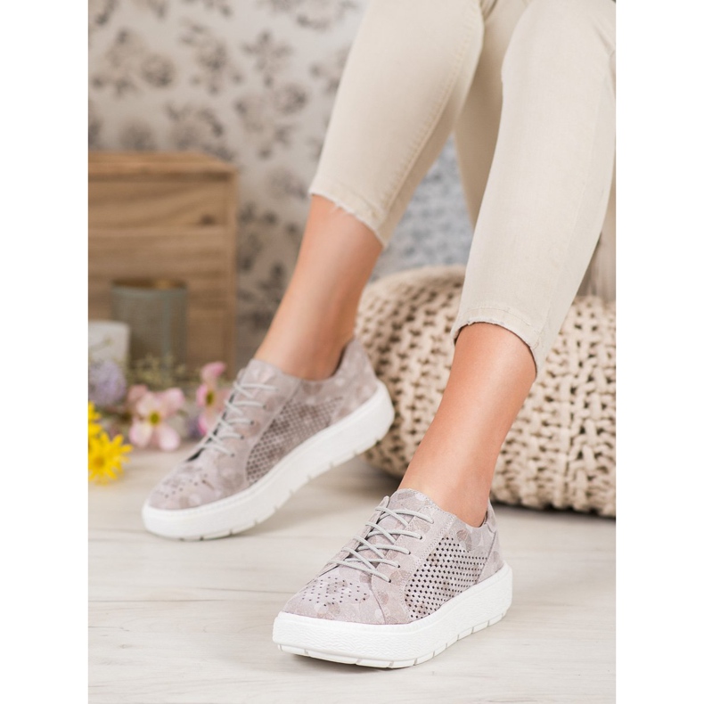 Goodin Cipele na vezanje smeđa 2