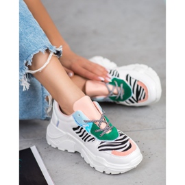 SHELOVET Modne tenisice bijela višebojan 2