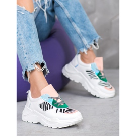 SHELOVET Modne tenisice bijela višebojan 1