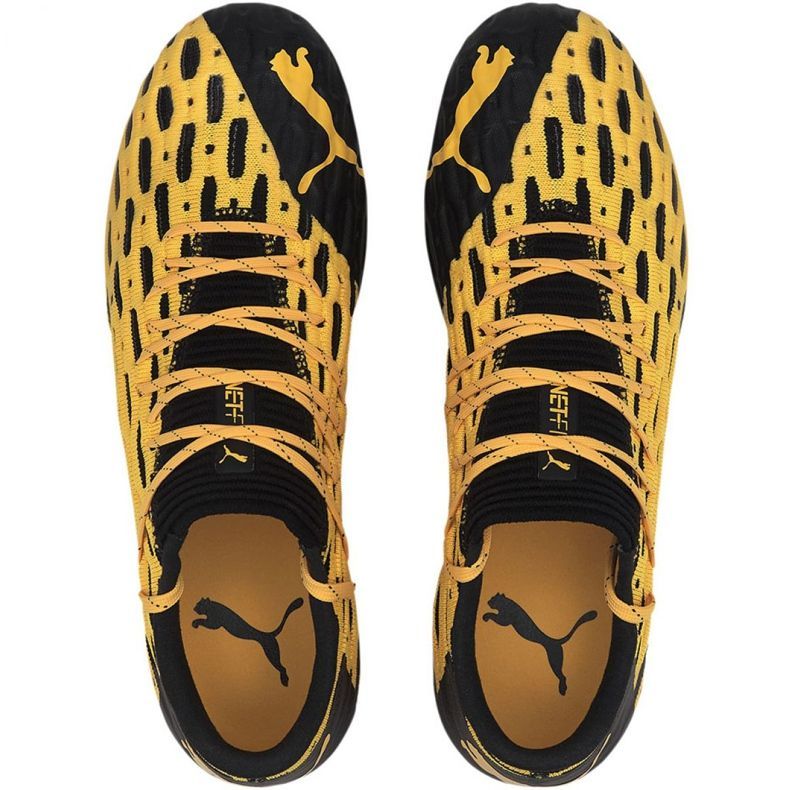 Kopačke Puma Future 5.1 Netfit Low Fg Ag M 105791 02 žuta boja žuta boja 1