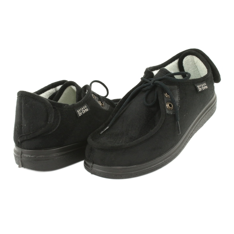 Befado ženske cipele pu 387D005 crna 4