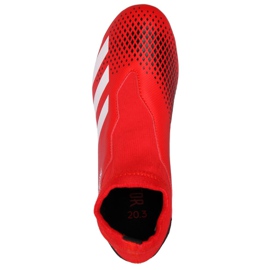 Adidas Predator 20.3 Ll Fg Jr EF1907 kopačke crvena crvena 1
