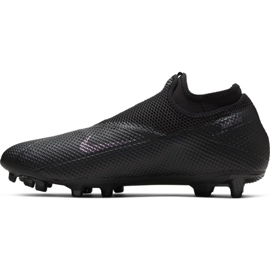 Nike Phantom Vsn 2 Academy Df FG / MG M CD4156-010 nogometne cipele crno crno 2