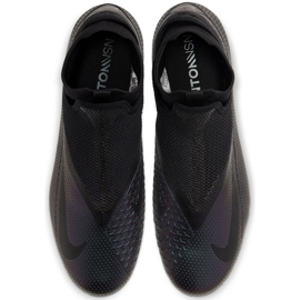 Nike Phantom Vsn 2 Pro Df Fg M CD4162-010 kopačke za nogomet crno crno 1