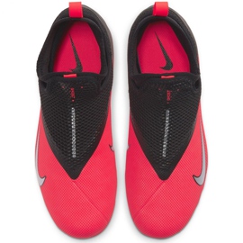 Nike Phantom Vsn 2 Academy Df FG / MG Jr CD4059-606 nogometne cipele višebojan crvena 1
