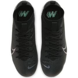 Nike Mercurial Superfly 7 Academy FG / MG Jr AT8120-010 nogometne cipele crna crna 1