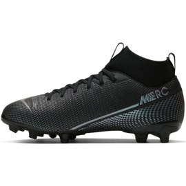 Nike Mercurial Superfly 7 Academy FG / MG Jr AT8120-010 nogometne cipele crna crna 2