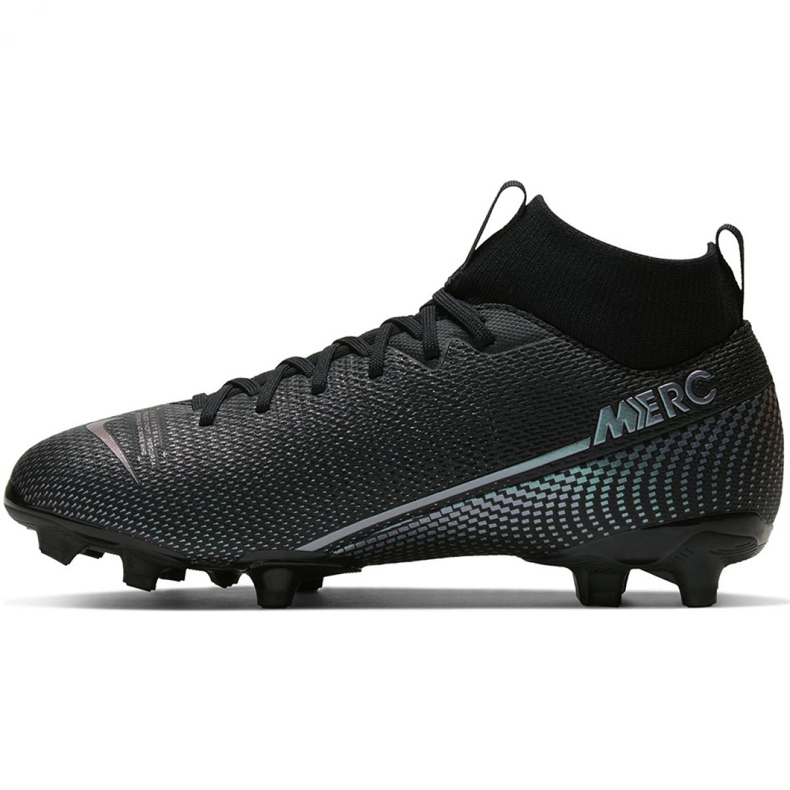 Nike Mercurial Superfly 7 Academy FG / MG Jr AT8120-010 nogometne cipele crna crna 2