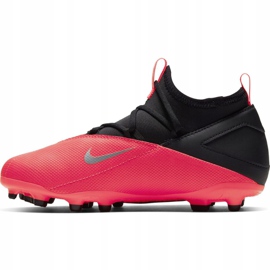 Nike Phantom Vsn 2 Club Df FG / MG Jr CD4061-606 nogometne cipele crvena crvena 2