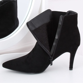 Crne čizme Chelsea antilop crne TX-1852 Crne crno 2