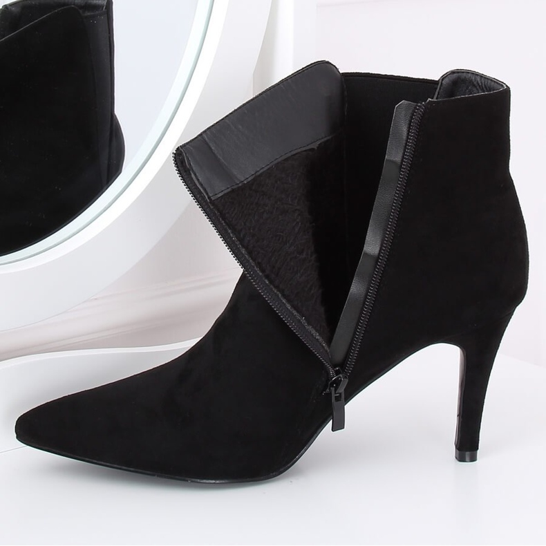 Crne čizme Chelsea antilop crne TX-1852 Crne crna 2