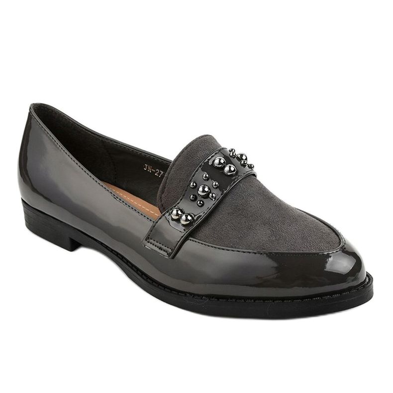 BM Sive klizne cipele s JN-27 klinovima siva 1