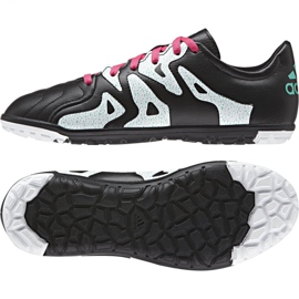 Kopačke Adidas X 15.3 Tf Leather Jr AF4788 crna crna 1