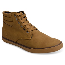 Elegantne visoke tenisice Y034 Camel smeđa 1