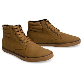 Elegantne visoke tenisice Y034 Camel smeđa 2