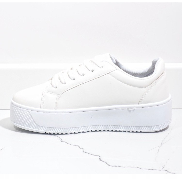 Bijele tenisice na platformi 798 bijela 1