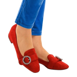 Crvene antilop visoke potpetice L419 crvena 1