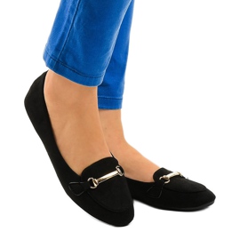 Crne mokasine balerinke 2S2018-56 crna 1