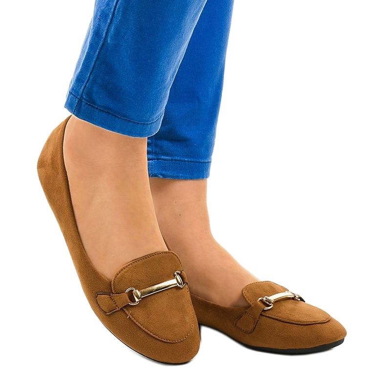 BM Smeđe mokasine 2S2018-56 balerinki smeđa 1