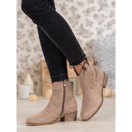 Filippo Ažurne kaubojske čizme smeđa 1