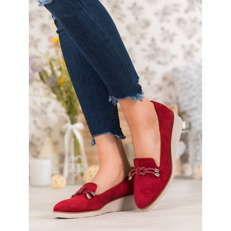 Red Lords On The VINCEZA Wedge crvena 1