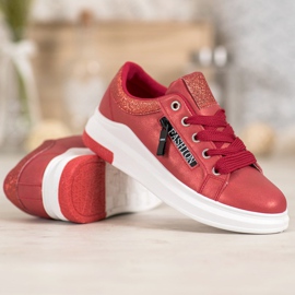 SHELOVET Modne sportske cipele crvena 5