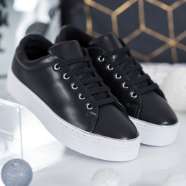 SDS Sportske tenisice na platformi crna 2