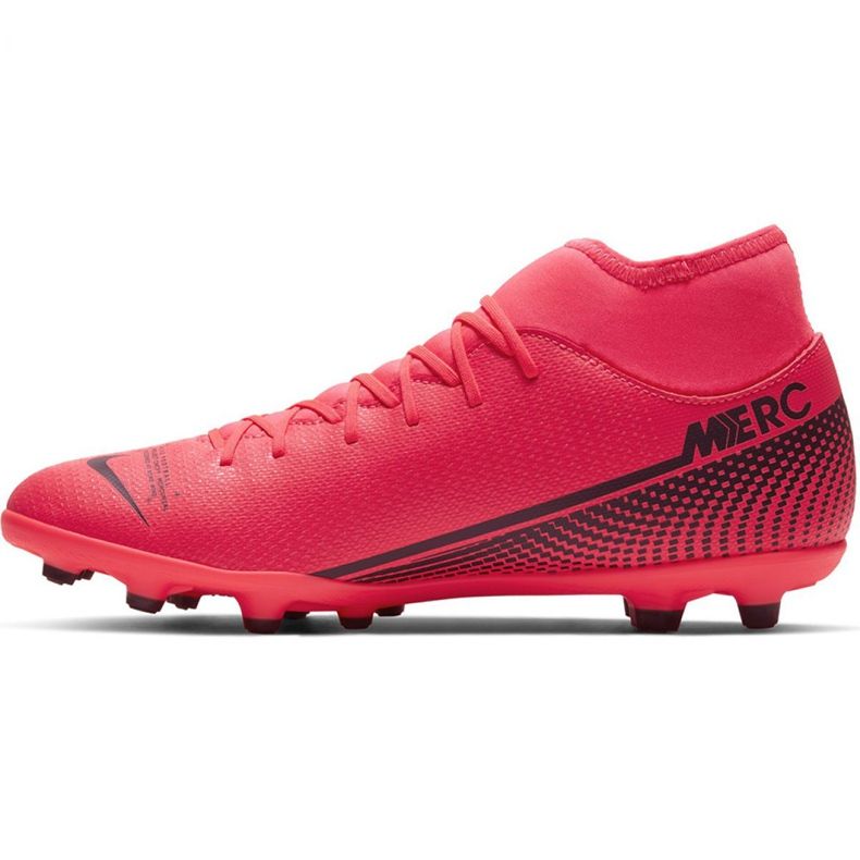 Nike Mercurial Superfly 7 Club FG / MG M AT7949-606 nogometne cipele crvena crvena 2
