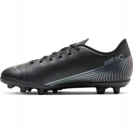 Nike Mercurial Vapor 13 Club FG / MG Jr AT8161-010 nogometne cipele crno crno 2
