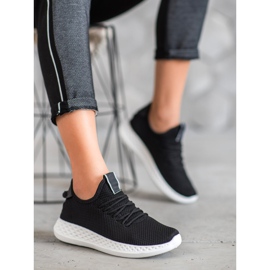 SHELOVET Sportska obuća s mrežom crna 2