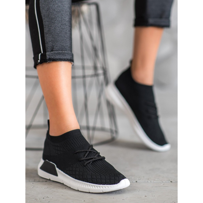 SDS Klizne sportske cipele crna 1