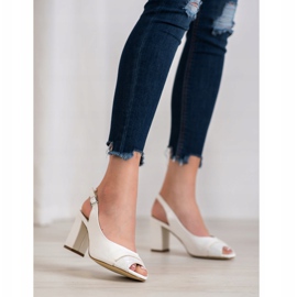 Sergio Leone Sandale s otvorenim prstima bijela 2