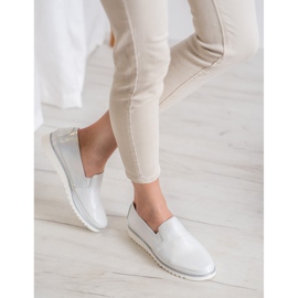 Sergio Leone Srebrne klizne cipele siva 1