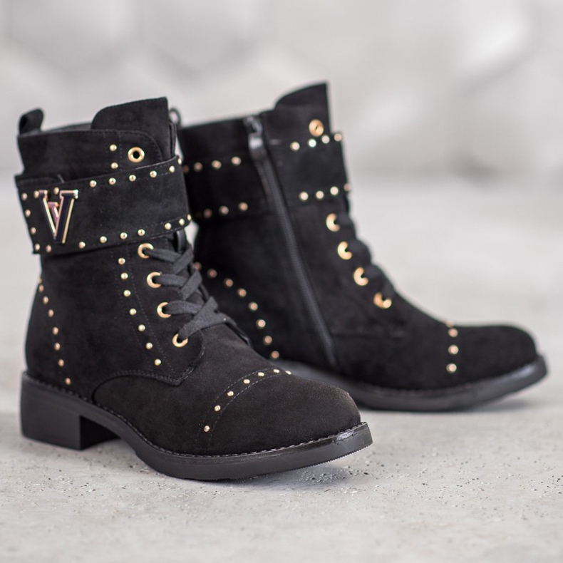 SDS Modni radnici od antilopa crna 1