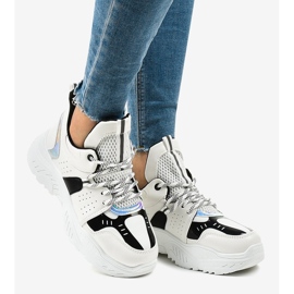 Bijele sportske tenisice K-505 bijela 1